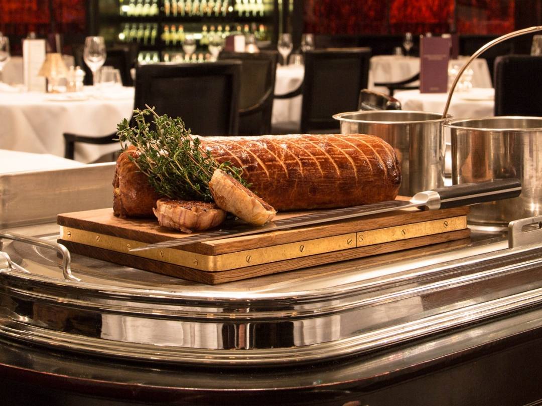 Savoy Grill Beef Wellington trolley 1 cropped