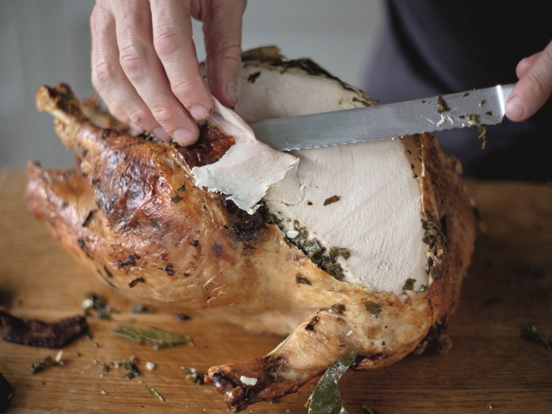 Roast Turkey with Lemon, Parsley and Garlic | Gordon ...