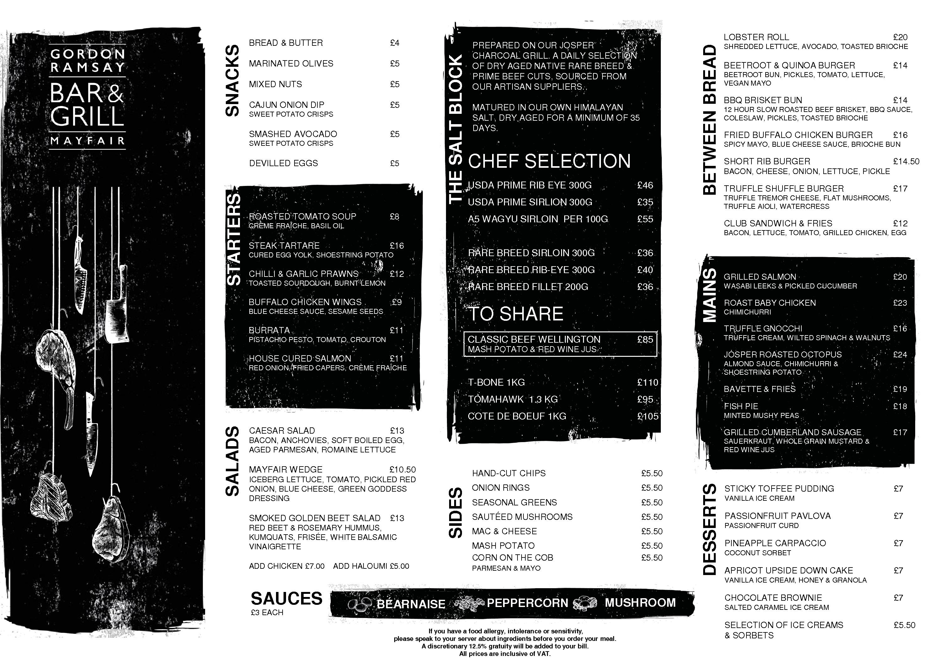 View our Menus Gordon Ramsay Bar & Grill Gordon Ramsay Restaurants