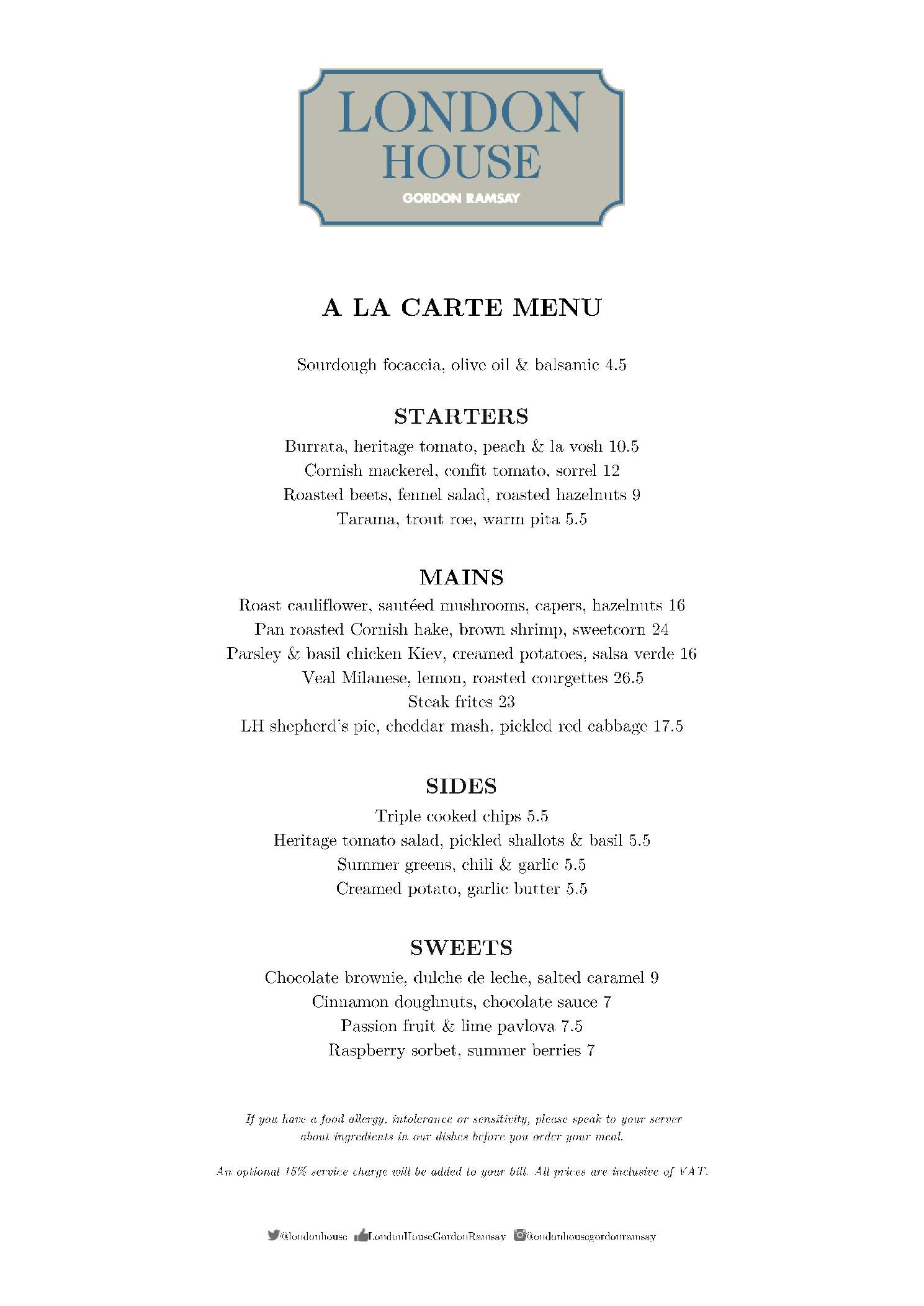roast wine list