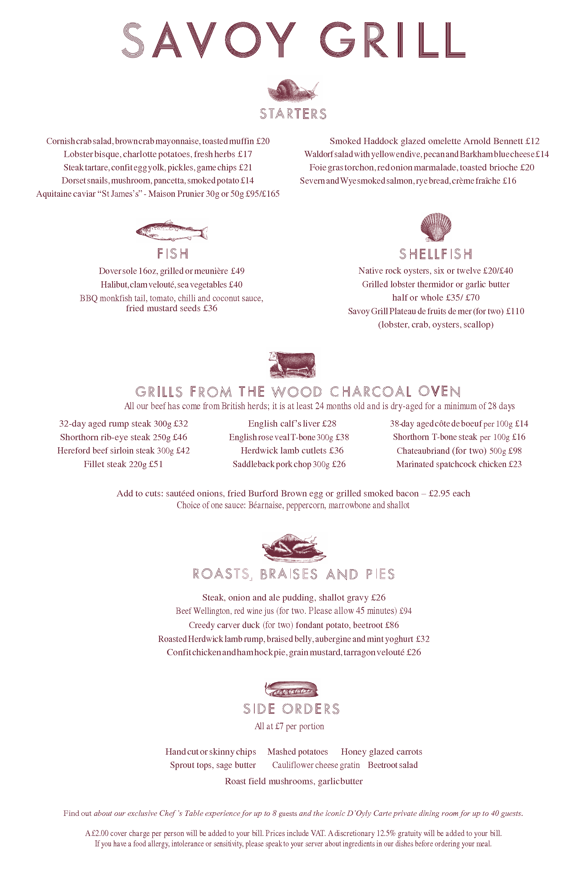 Savoy Grill Menu at Grace Mattingly blog