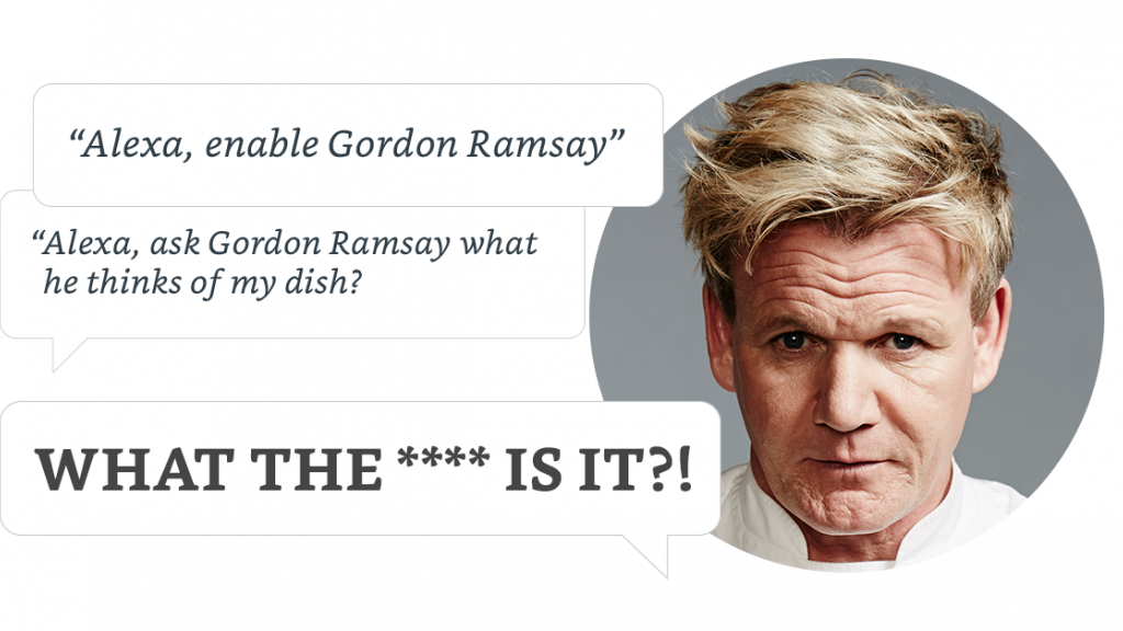 Gordon Ramsay Alexa