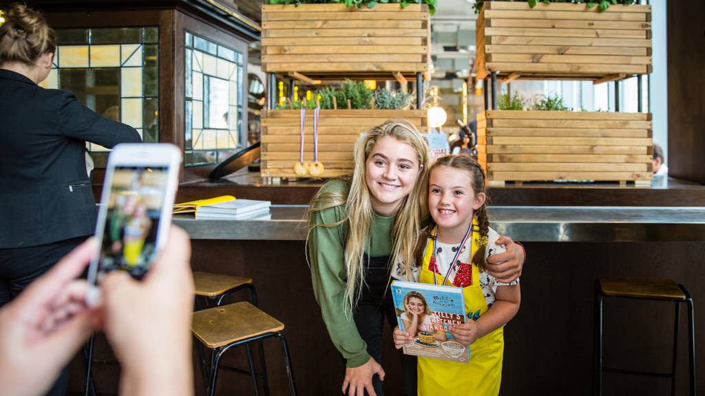 Tilly Ramsay Book and Menu launch 