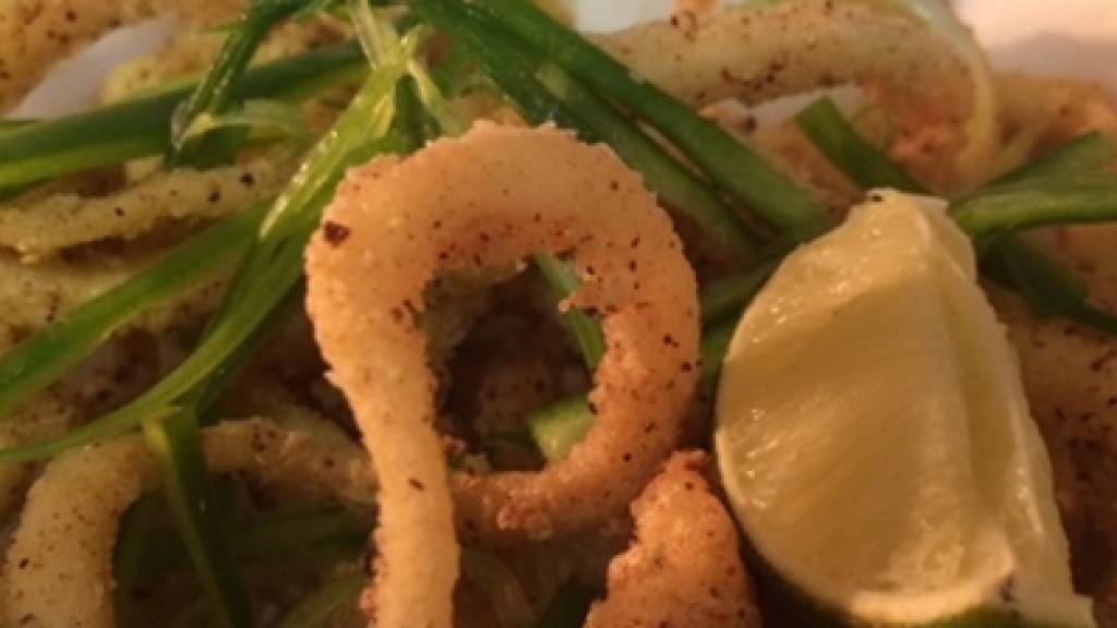 maze Grill Mayfair salt schezuan pepper squid recipe