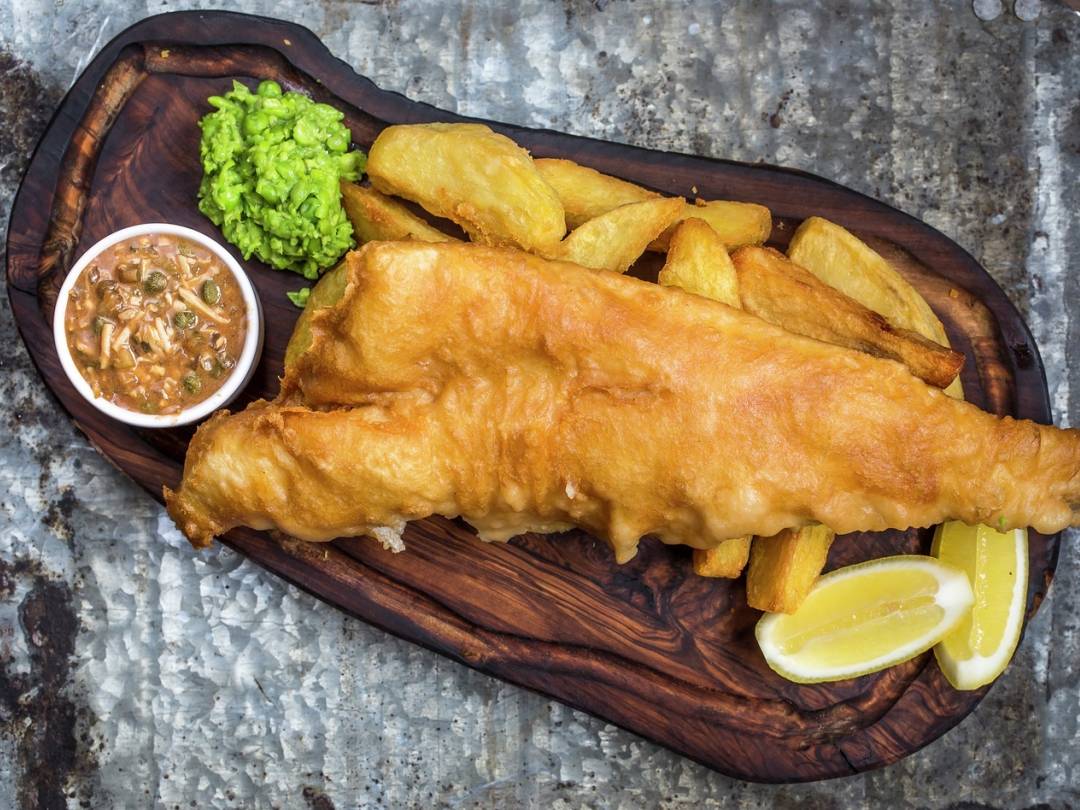 Classic Beer Battered Fish & Mushy Peas Recipe