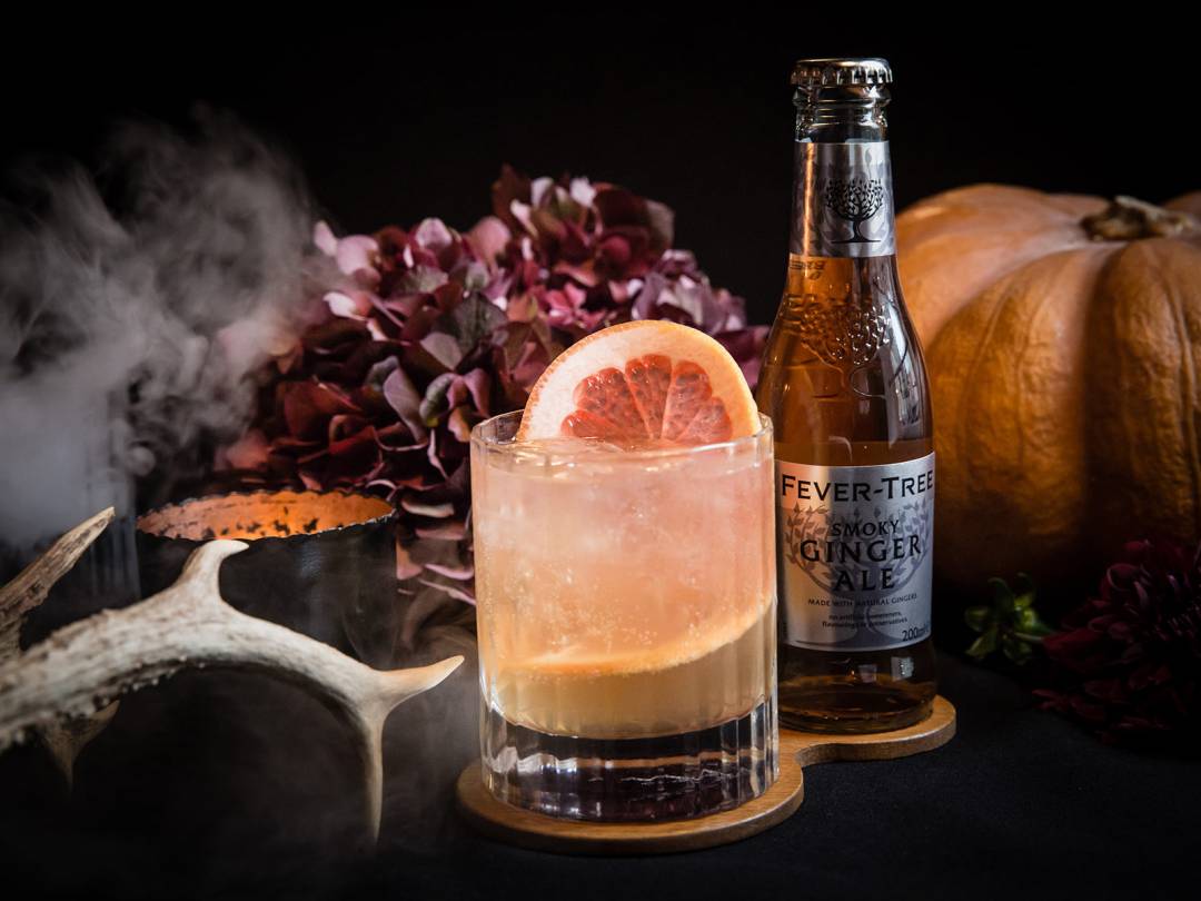 halloween cocktail highland mist