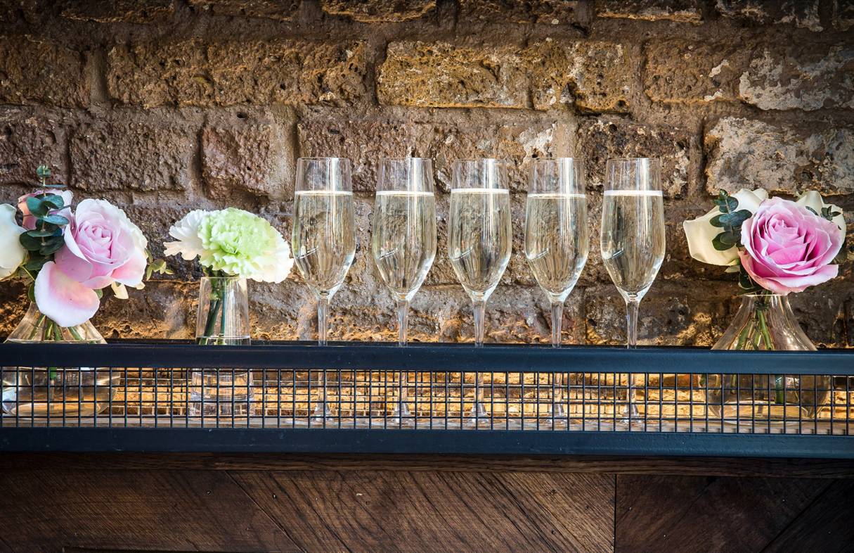 Champagne Glasses Gordon Ramsay group