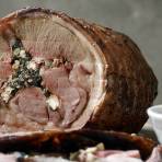 Stuffed lamb with spinach and pine nuts | Recipes | Gordon Ramsay Restaurants