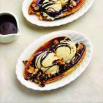 Banana Split with Salted Caramel Chocolate Sauce | Recipe