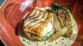 16 Roast Cornish cod Jersey Royals braise gem white asparagus