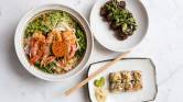 Gordon Ramsay Plane Food Ramen And Sushi Roll