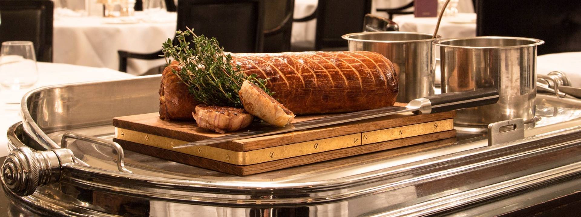 Savoy Grill Beef Wellington trolley 1 cropped