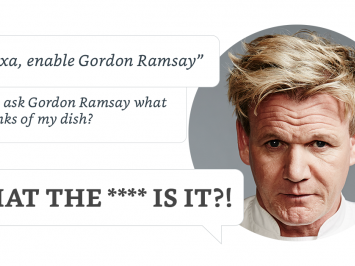 Gordon Ramsay Alexa