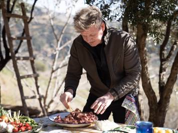 Gordon Uncharted Morocco cooking