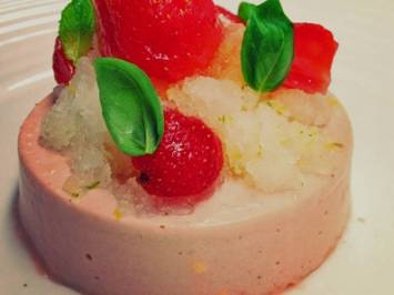Savoy Grill strawberry bavarois recipe