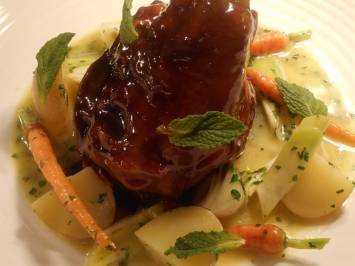 Savoy lamb shank