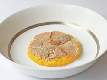 Scrambled eggs with truffles at Gordon Ramsay Restaurants