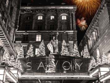 Savoy Grill NYE Fireworks Image