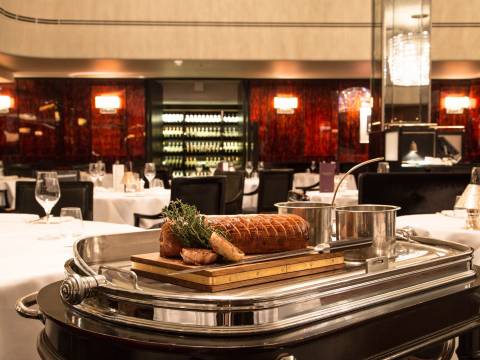 Gordon Ramsay Restaurants Group Savoy Grill Beef Wellington Trolley Web