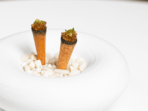 GRR 1890 MAY 2025 FOOD CANAPES SARDINE CORNETTO3 rhhz1n 010725 1