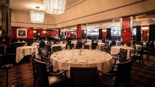 Savoy Grill Interior