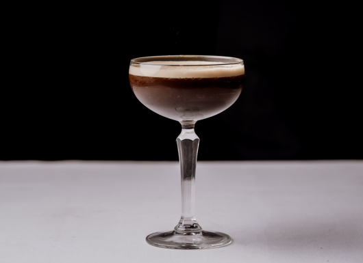 GRR BSK BISHOPSGATE MARCH 2026 DRINK BAR SIGNATURE COCKTAIL SALTED CARAMEL ESPRESSO MARTINI sy3yox 24.9.26 2