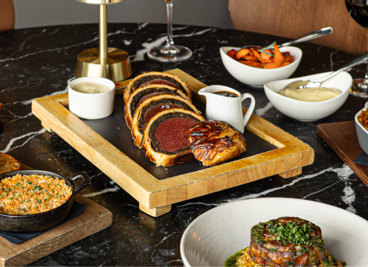 GRR BSK EDINBURGH FEBRUARY 2026 SCOTTISH MENU VENISON WELLINGTON WHATSON