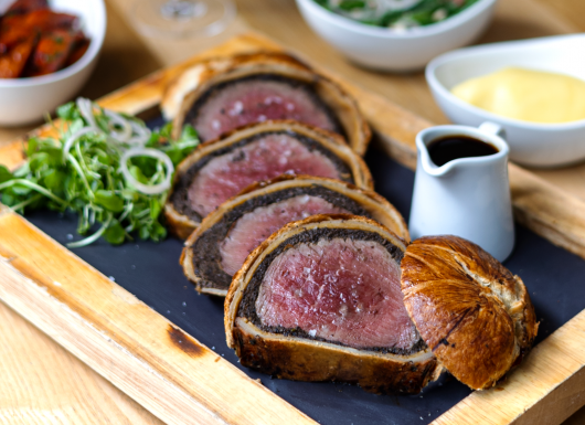 GRR BSK ST PAULS SEPTEMBER 2023 FOOD BEEF WELLINGTON