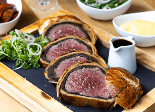 GRR BSK ST PAULS SEPTEMBER 2023 FOOD BEEF WELLINGTON6 ron6em.290724KR