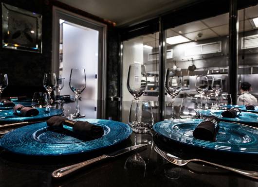 savoy grill kitchen table