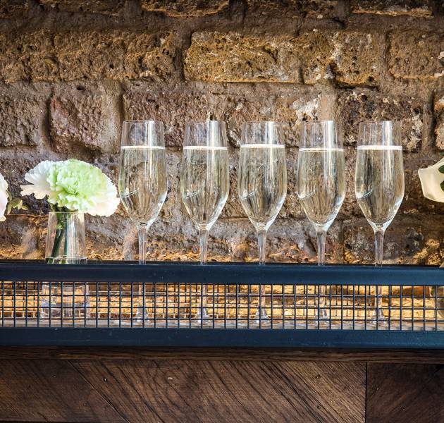 Champagne Glasses Gordon Ramsay group