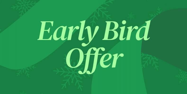 Festive Early Bird Offer Tile 080925