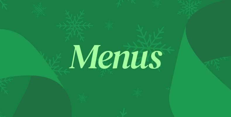 Festive Menus 080925