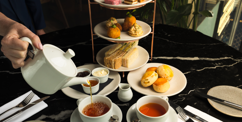 GRR BSK EDINBURGH MAY 2026 AFTERNOON TEA POUR LANDSCAPE