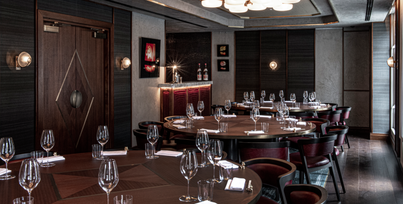GRR LC MAYFAIR APRIL 2021 INTERIORS PRIVATE DINING ROOM PDR TOCHI UMI